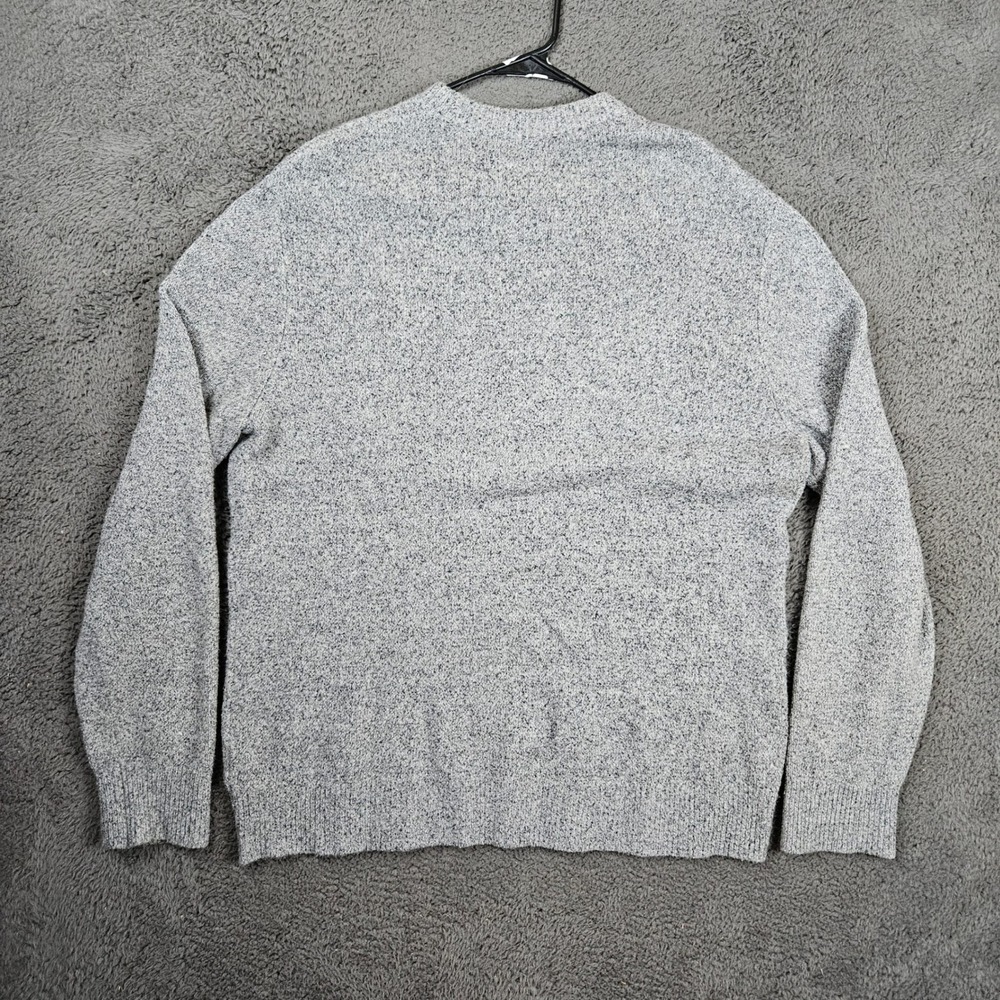 AllSaints Small Hane Crew Sweater Grey Marled Oversized - Picture 7 of 8